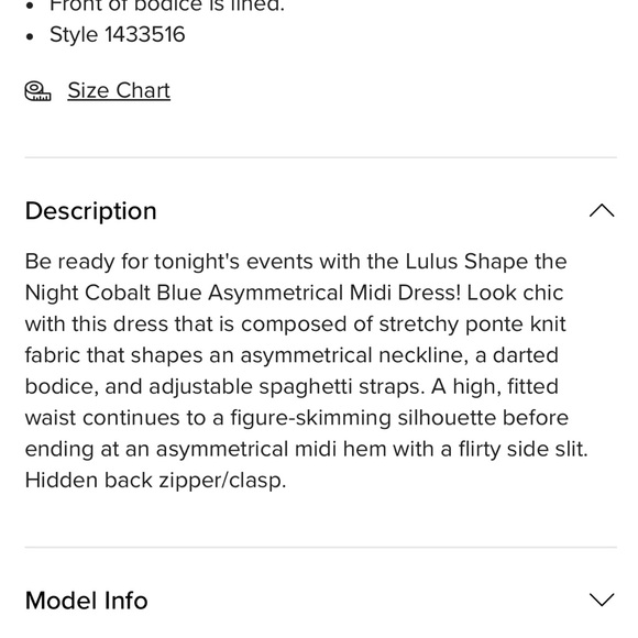 Lulus dress - Picture 4 of 6